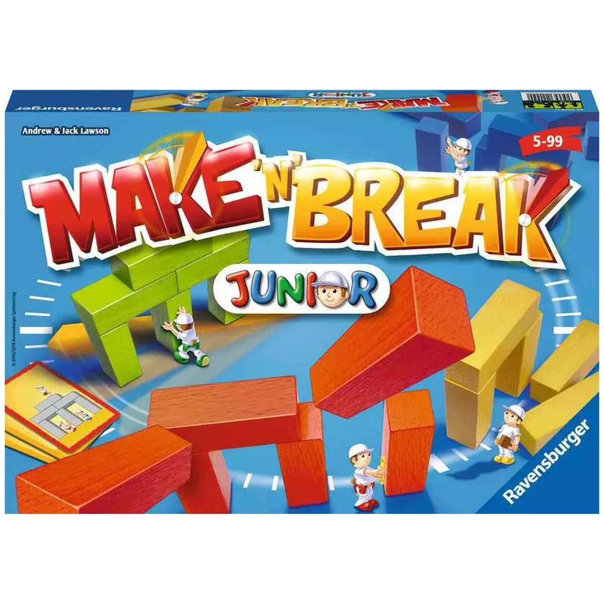 Ravensburger - Make N Break Junior - Board Game - Multi-Language Instructions