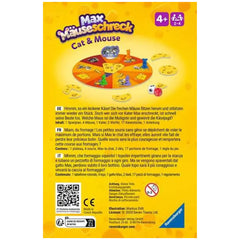 Ravensburger - Max Mauseschreck - Board Game - Multi-Language Instructions