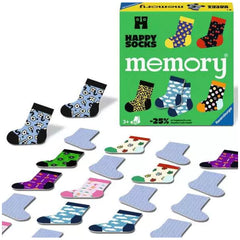 Ravensburger - Memory Happy Socks - Card Games