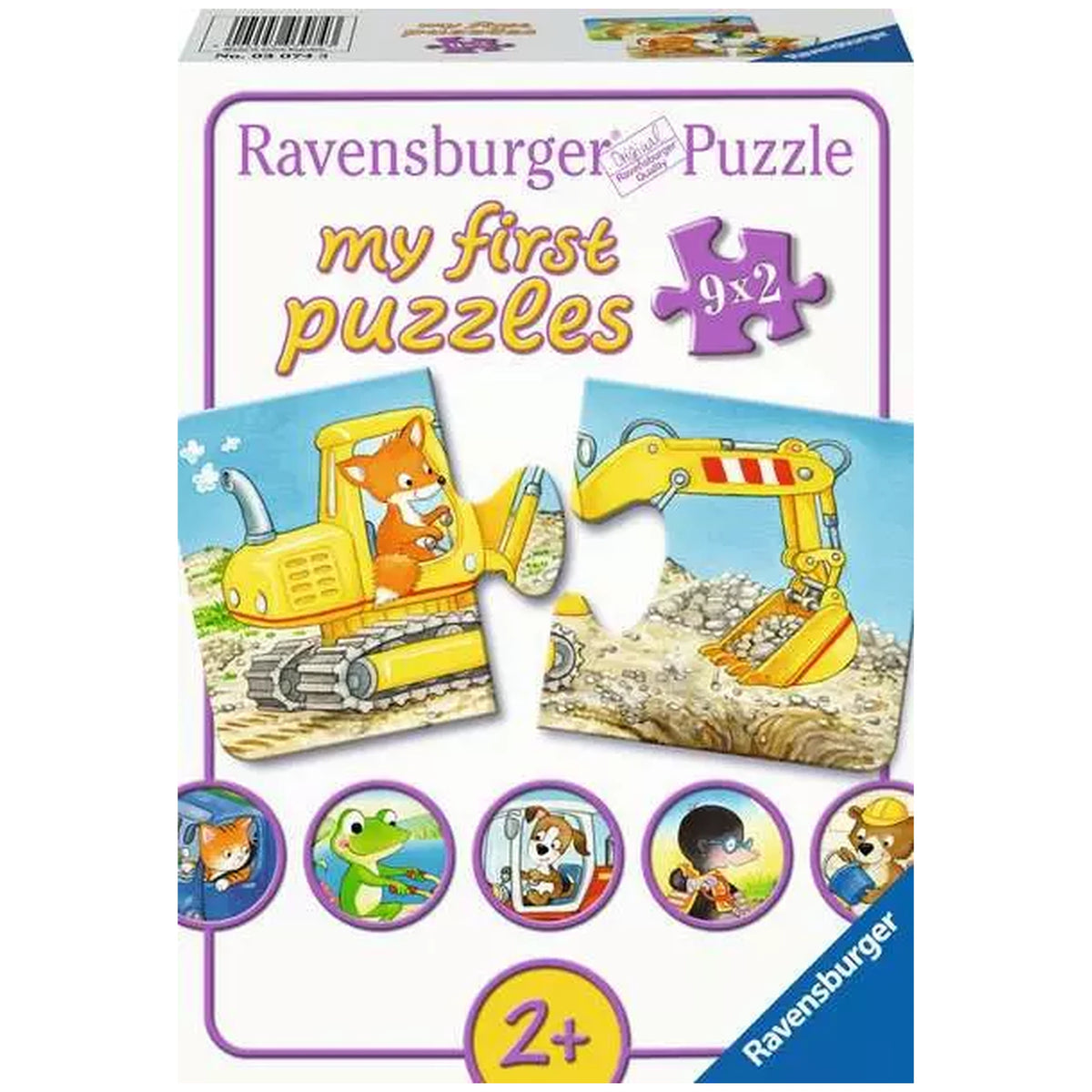 Ravensburger - Mein Erstes Puzzle - Tiere bei der Arbeit - Puzzle