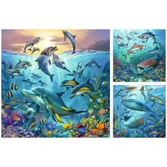 Ravensburger - Ozeanwildtiere - 3x49 Teile - Puzzles