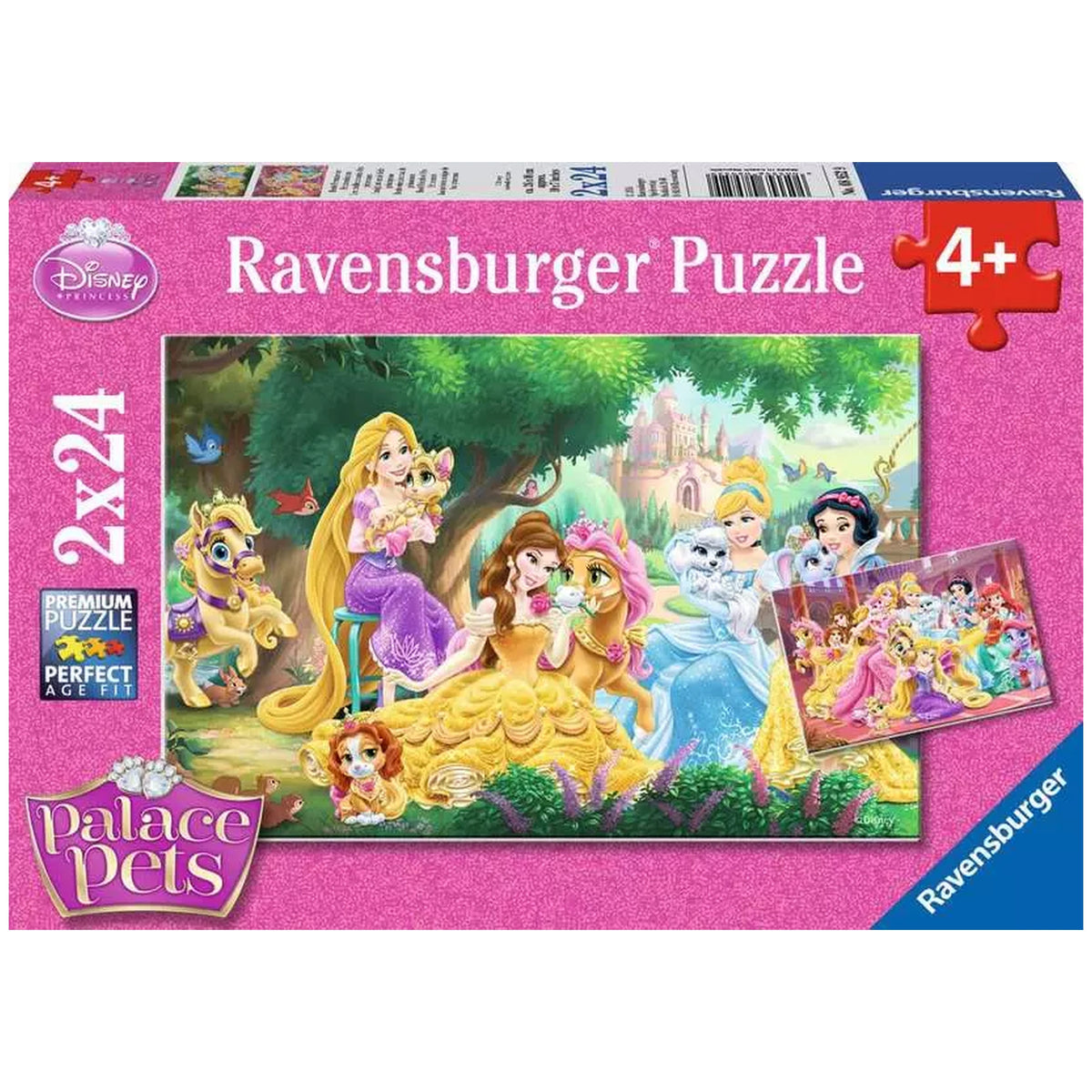 Ravensburger - Prinzessinnen Beste Freunde - 2x24 Teile - Puzzles