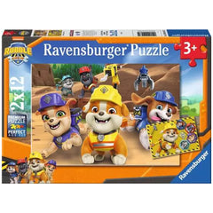 Ravensburger-Puzzle-2x12-Teile-Action-Spielzeugfiguren