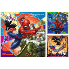 Ravensburger - Puzzle 3x49 Teile Marvel Spider-Man - Puzzles