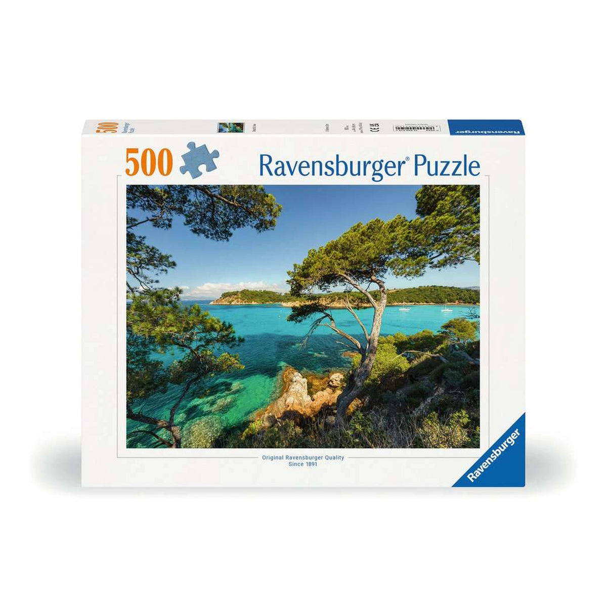 Ravensburger - Puzzle 500 Pieces Coastal View - Puzzles