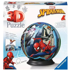 Ravensburger - Puzzles - Ultimate Spider-Man 3D Ball - 72 Teile - 6–99 Jahre