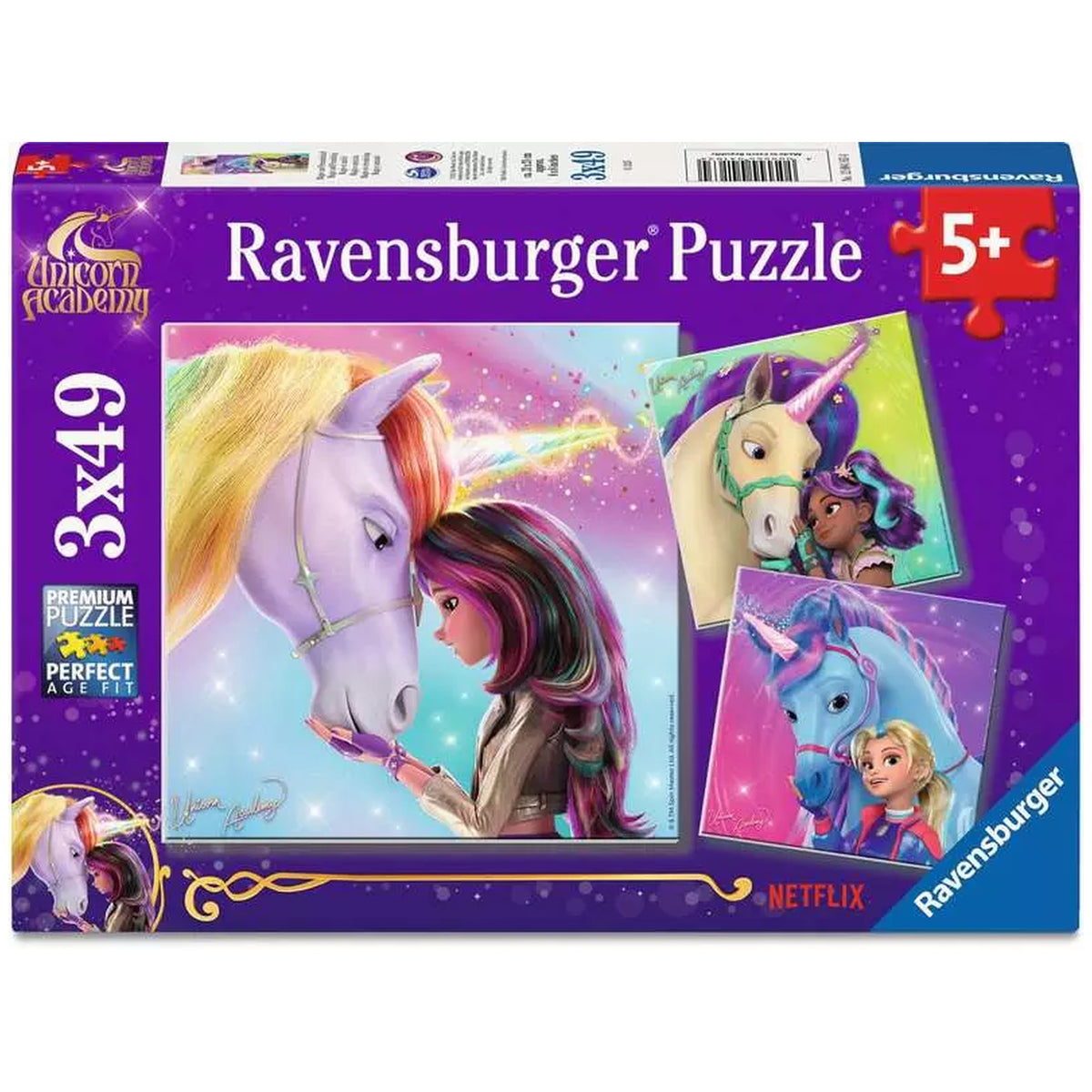 Ravensburger - Puzzle Unicorn Academy - Puzzles