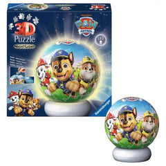 Ravensburger - Puzzles - PAW Patrol 3D Puzzle-Ball Nachtlicht - 6-99 Jahre - Lernspielzeug