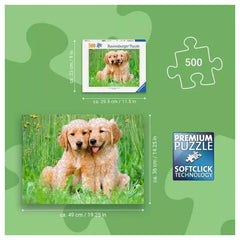 Ravensburger - Puzzles - Welpen 3 - 500 Teile - 12 Jahre - Lernspielzeug