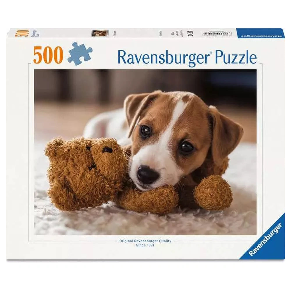 Ravensburger - Puzzles - Puppies 500pcs - Cardboard - 12+ Years - Educational Play