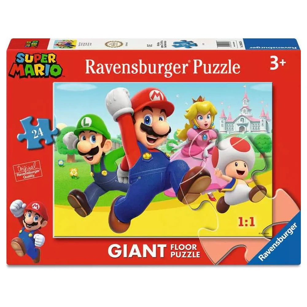 Ravensburger - Puzzles - Super Mario Riesen-Puzzle - 3 Jahre - Lernspielzeug