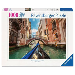 Ravensburger - Puzzles - Venedig Gondel 1000 Teile - 14+ Jahre - Italienische Landschaft
