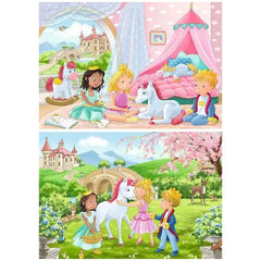 Ravensburger - Royal-Friendship-2x12-Teile-Puzzle-Puzzles