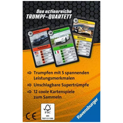 Ravensburger - Super Trump Luxusklasse - Brettspiel - Deutsche Edition