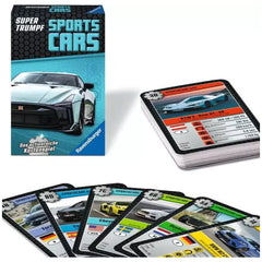 Ravensburger - Super Trump Sportwagen - Brettspiel - Deutsche Edition