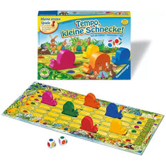 Ravensburger - Tempo, Kleine Schnecke! - Board Game - German Edition
