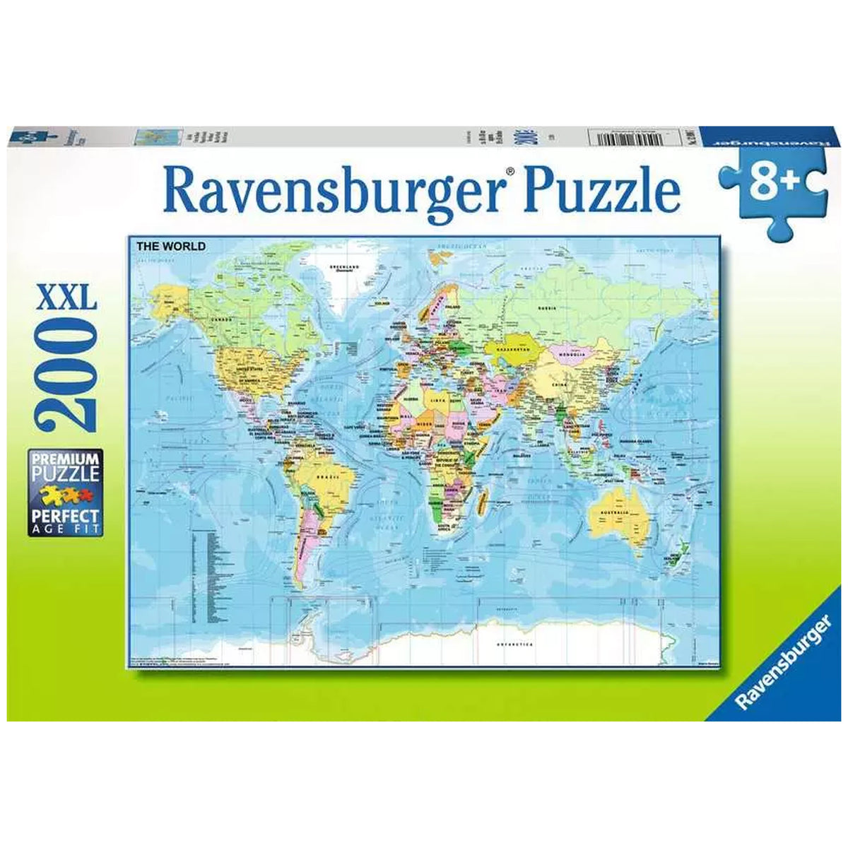 Ravensburger - Die Welt - 200 Teile - Puzzles
