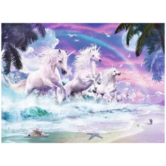 Ravensburger - Einhörner am Strand - 150 Teile - Puzzles