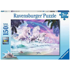 Ravensburger - Einhörner am Strand - 150 Teile - Puzzles