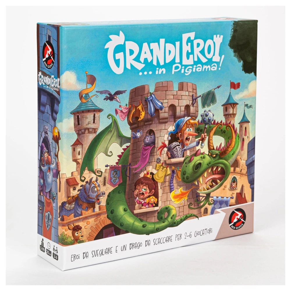 Red Glove - Grandi Eroi in Pigiama - Brettspiele - 3+ - RG2025 - Italienische Edition