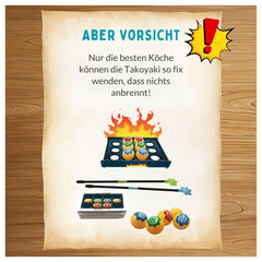 RED GLOVE - Takoyaki Brettspiel - Brettspiele - 6+ - Schnelles Spiel - RG2419