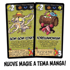 Red Glove - Vudù: Comics Vs Manga - Kartenspiele - 8+ - Lustige Erweiterung - RG20851 - Italienische Ausgabe