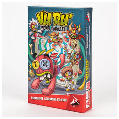 Red Glove - Vudù: Mondi Paralleli Board Game Expansion Ages 8+ - Multiverse Expansion Pack for 2-8 Players with 20 Dimension Cards and 12 Curse Cards - RG2088 - Italian Edition