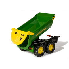 Rolly Toys - Rollyhalfpipe John Deere Trailer - Riding Toys
