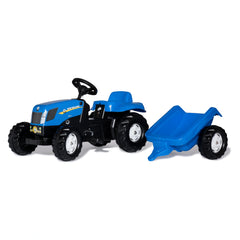 Rolly Toys - Rollykid New Holland Traktor mit Anhänger Fahrspielzeug