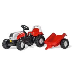 Rolly Toys - Rollykid Steyr 6165 Cvt Traktor mit Anhänger Fahrspielzeug