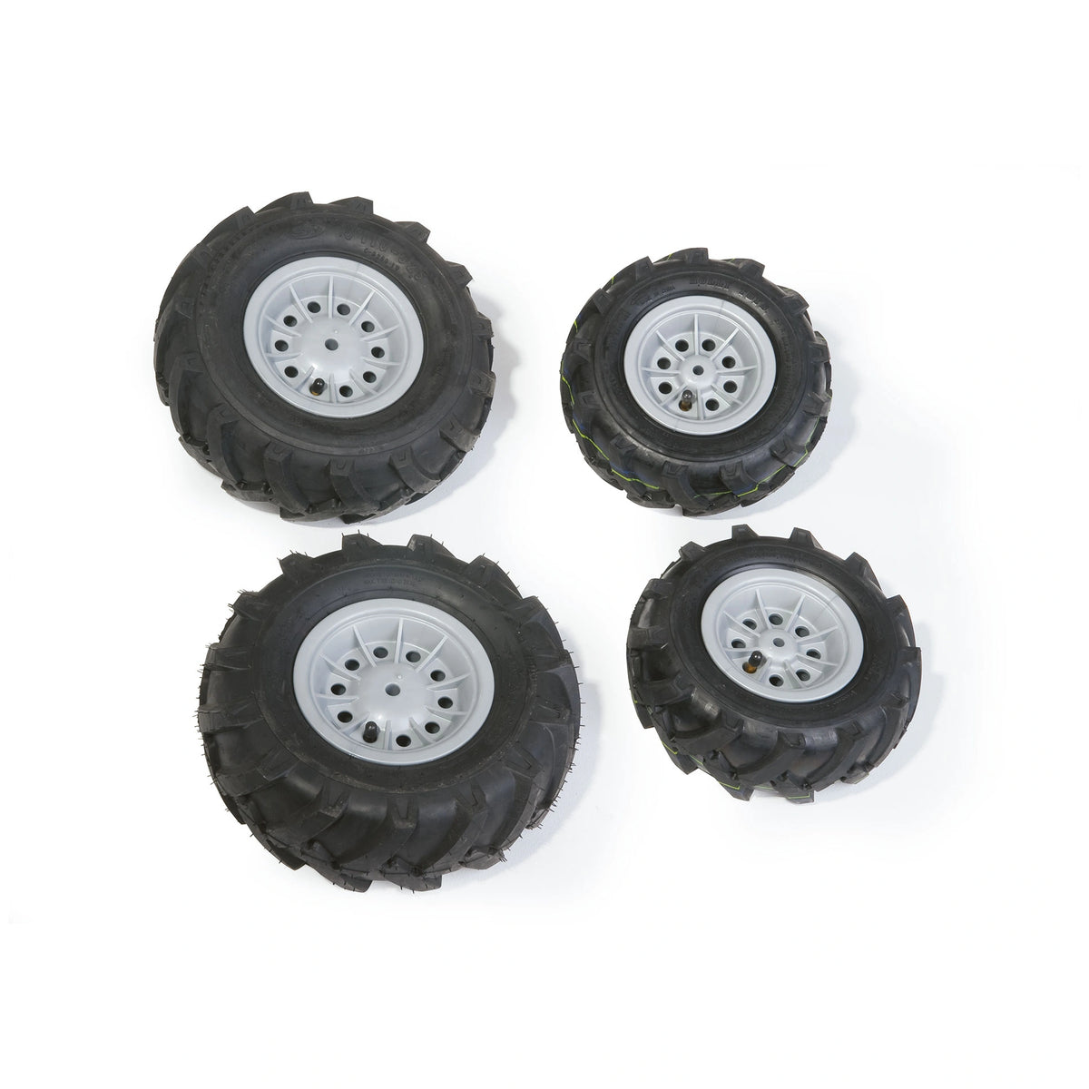 Rolly Toys - Rollytrac Air Tyres 2X325X110 And 2X260X95 For Rollyjunior And Rollyfarmtrac - Riding Toys
