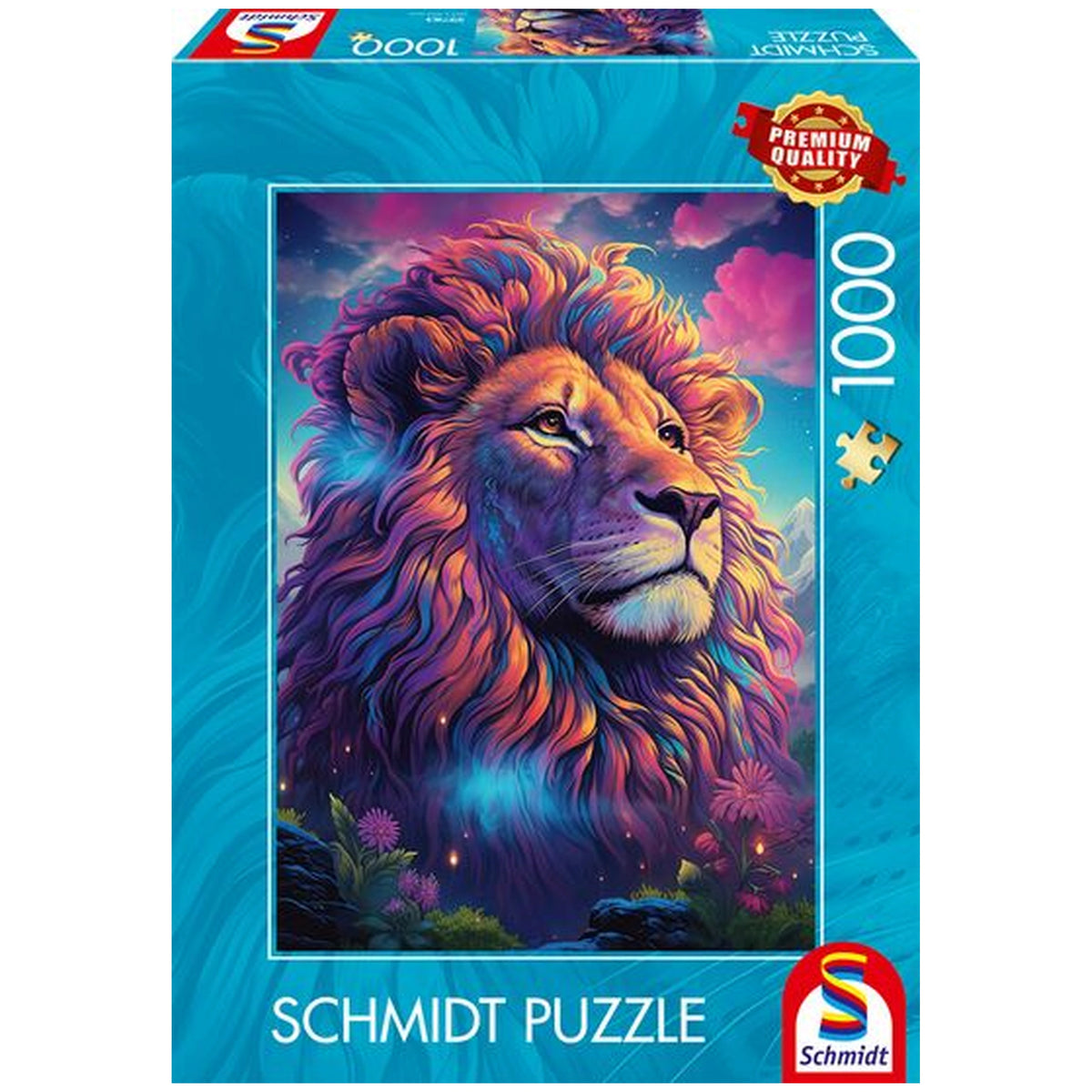 SCHMIDT SPIELE - A multihued majesty 1000 Pcs Adult puzzles - Puzzles