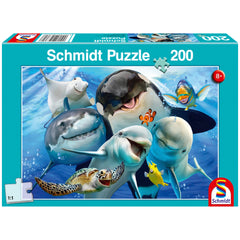 SCHMIDT SPIELE - Unterwasserfreunde 200 Teile Kinderpuzzles - Puzzles
