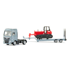 SIKU - MAN-Lkw mit Bulldozer - Spielzeuge Fahrzeuge