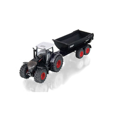 SIKU - Spielfahrzeuge - Fendt 942 Vario und Krampe HP 20 - All Black Edition - 3 Jahre
