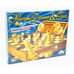 STELLA - Scacchi-Dama-e-Tria - Board-Games