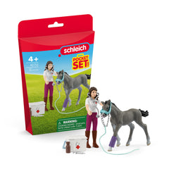Schleich - Pocket Set Pferdepflege - Spielzeugspielsets