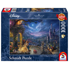 Schmidt Spiele - Disney, Die Schöne und das Biest, Tanz im Mondlicht 1000 Teile - Puzzles