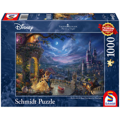 Schmidt Spiele - Disney, Die Schöne und das Biest, Tanz im Mondlicht 1000 Teile - Puzzles