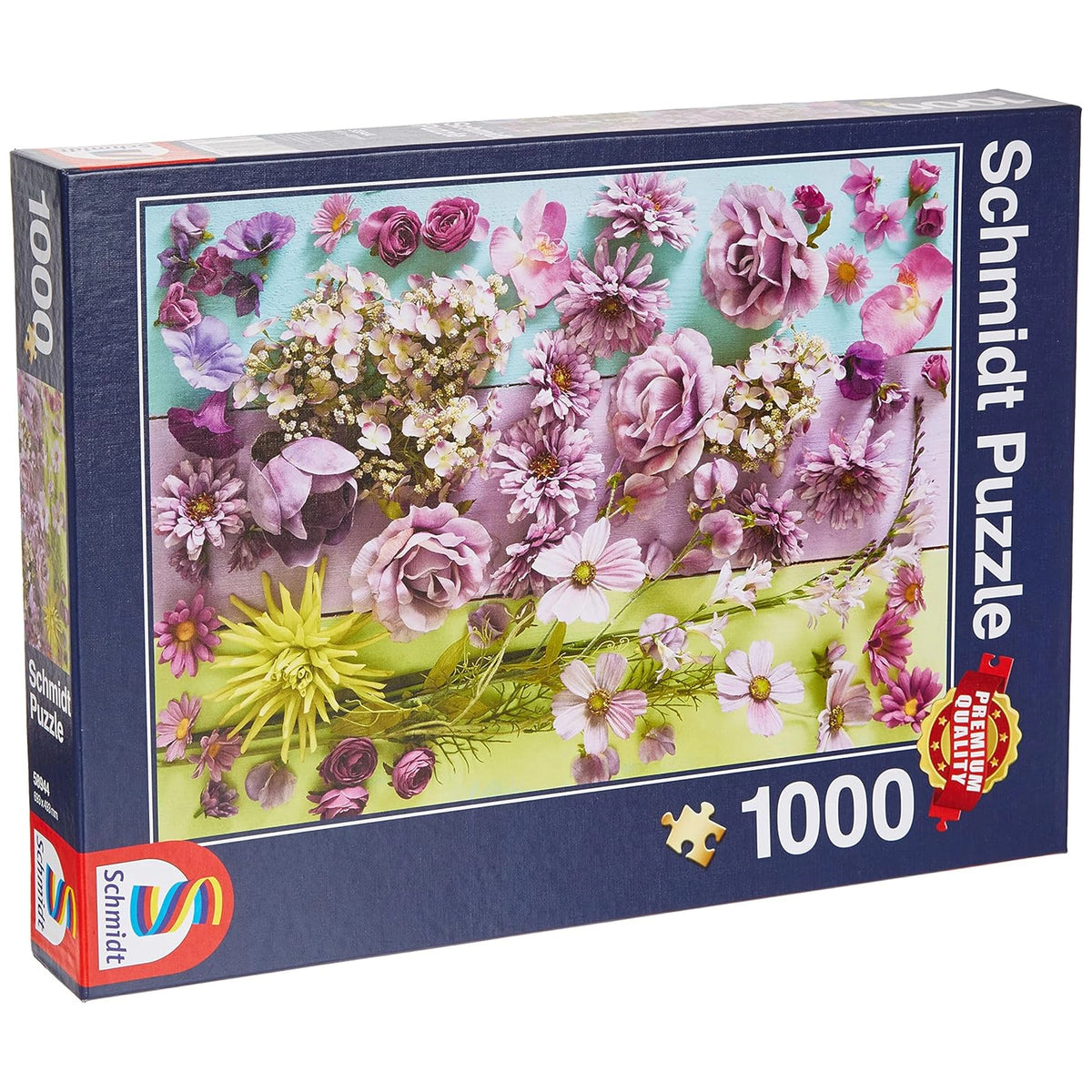Schmidt Spiele - Violet Flowers 1000 Pcs - Puzzles