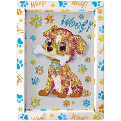 Sentosphere - Diamant-Leinwand Hund - Kunst & Handwerk