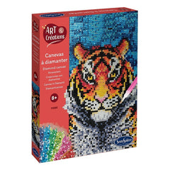 Sentosphere - Diamond Canvas Tiger - Arts & Crafts