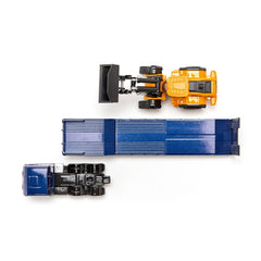 Siku - MAN truck with low loader and JCB wheel loader - Play Vehicles