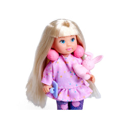 Simba - Dolls Playsets - Evi Love Travel Fun Mini Doll Set - Pink - 3 Yrs