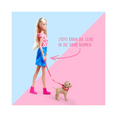 Simba - Dolls Playsets - Steffi Love Dog Fun Doll with Puppy - 3 Years - Interactive Pet Play