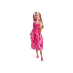 Simba - Puppen - Steffi Love Pink Love Puppe - Funkelndes Herzkleid - 3+ Jahre