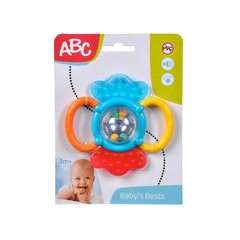 Simba - Rattles - ABC Activity Rattle - Multi-Sensory Teether - 3 Months+