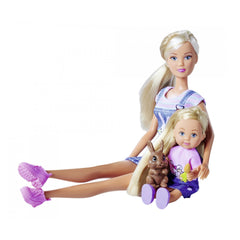 Simba - Steffi LOVE Hasenfamilie - Puppen, Spielsets & Spielzeugfiguren