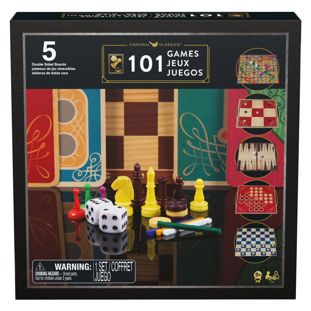 Spin Master - 101 Spiele Kompendium Set - Brettspiele - 6 Jahre - 58111219