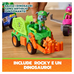 PAW Patrol Dino Movie – Rocky und Recyclingtruck